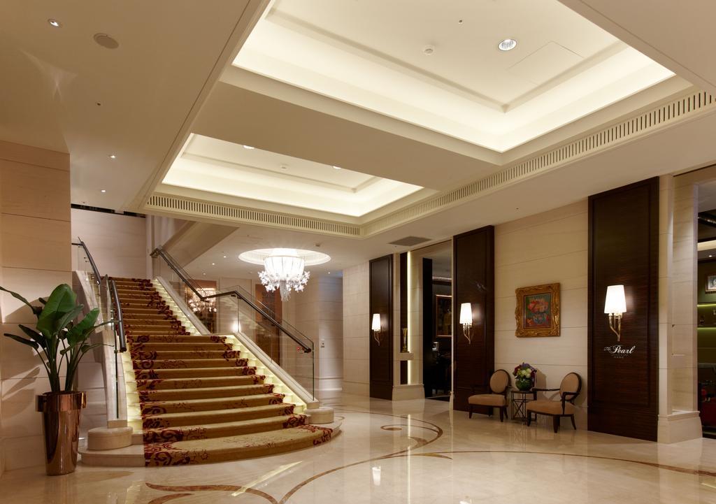 Hotel The Okura Prestige Tajpej Zewnętrze zdjęcie The lobby of the hotel