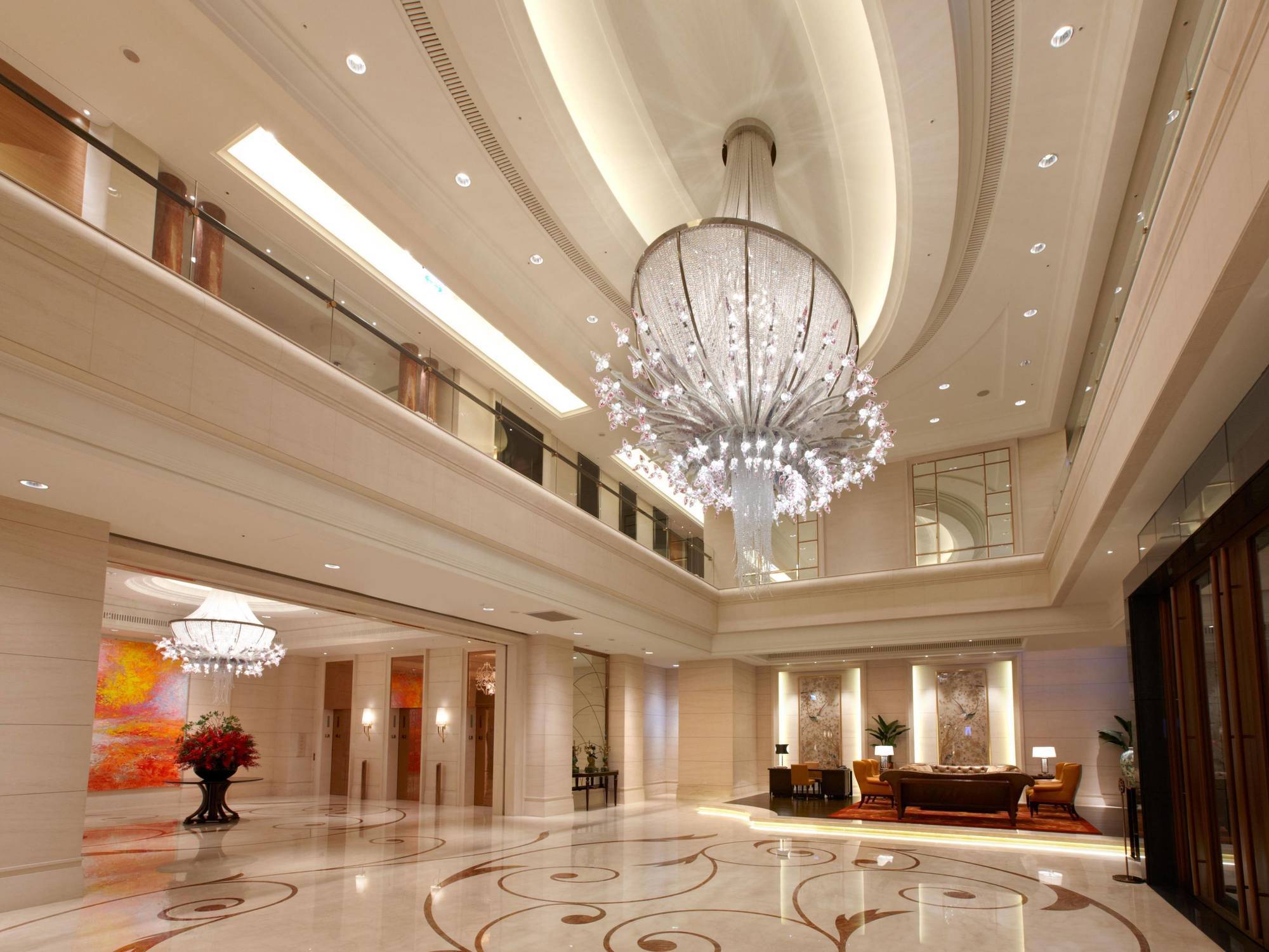 Hotel The Okura Prestige Tajpej Zewnętrze zdjęcie The lobby of the hotel